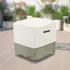 Cubierta de aire acondicionado exterior Amazon transfronteriza, cubierta de lluvia a prueba de polvo e impermeable para balcón, cubierta cuadrada para aire acondicionado