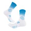 Calcetines deportivos color degradado combate calcetines profesionales de baloncesto fondo de toalla de caña alta deportes élite para hombre calcetines de media caña de caña alta