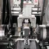 Máquina Biseladora de Doble Cabezal 80 Servo Personalizada para Tubos Redondos, Barras Redondas Sólidas, Conexiones de Tubería de Acero Inoxidable, Biselado de Biselado de Cara Final Interna y Externa