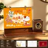 2027 Portalápices de Madera Calendario Personalizado Arte de Hierro Calendario Mensual Personalización Empresarial Impresión Publicitaria Regalo Empresarial