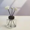 Botella Vacía Sub-empaque Suplemento Aromaterapia Aceite Esencial Ratán No Inflamable Tapa de Haya Contenedor de Agua Floral Fragancia Hotel Casa de Huéspedes