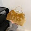 Comércio Exterior Transfronteiriço 2024 Nova Bolsa de Veludo Feminina Bolsa Sanduíche Ombro Portátil Crossbody Cheongsam Bag Artístico Guofeng Bag