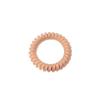 Diadema para el cabello con línea telefónica serigrafiada esmerilada, alta elasticidad, anillo para teléfono mate, goma elástica, cuerda para el cabello, coleta femenina