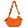 Bolso de lona para mujer, nuevo bolso de hombro informal de color liso, de gran capacidad, moderno bolso de marca, mochila de estudiante, bolso de mensajero para hombre