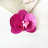 Orquídea Phalaenopsis Flor Artificial Phalaenopsis Cabeza de Flor Grande 9cm Cabeza de Flor Phalaenopsis Recuerdos para Bodas y Fiestas Decoración DIY Regalo