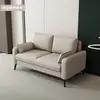 Sofá minimalista italiano pequeno apartamento sala de estar quarto apartamento imóvel para alugar loja de roupas duplo três lugares sofá pequeno celebridade da internet