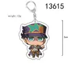 Llavero de Jojo's Bizarre Adventure Anime Misty Jotaro Colgante Creativo para Bolsa Mercancía
