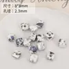 Accesorios de material para collar y pulsera hechos a mano DIY, flor cuadrada de oso lindo de cerámica en blanco y negro, garra de gato, cuentas, todo a juego