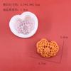 Molde de Silicone Ruyi Lock Ferramentas Criativas para Assar Molde de Chocolate Vela de Aromaterapia Sabão Molde Caseiro Venda por Atacado