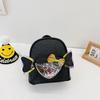 Mochila Escolar para Jardín de Niños Mochila Pequeña de Dibujos Animados para Niños Linda Niña Amor Alas Bolsa Pequeña Mochila Ligera para Bebé