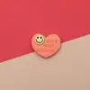 Venta al por mayor de fábrica, accesorios de joyería de resina con cara sonriente y corazón, pasador de pelo de dibujos animados, parche, decoración de caja de almacenamiento para tazas