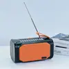 Novo áudio Bluetooth portátil solar sem fio para exterior multifuncional áudio transfronteiriço comércio exterior explosões fábrica direta lote