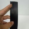 Venta al por mayor de fábrica de correas de nailon de imitación en espiga, negras, de 3,8 cm de ancho y 1,3 mm de grosor, para bolsos, accesorios de ropa.