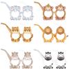 Óculos de Papel Desenho Animado de Animais da Selva Amazon 12 unidades Adereços Decorativos para Fotos de Cena Suprimentos para Festa