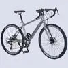 Bicicleta de estrada atacado transfronteiriça 700C velocidade variável masculina e feminina urbana ao ar livre para deslocamento adulto estudante