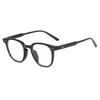 Nuevas Gafas Anti Luz Azul Marco Pequeño para Mujer Cara Pequeña Espejo Plano Estilo Coreano para Hombre Clavo de Arroz Marco Negro Liso Marco para Gafas de Miopía