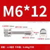 Tornillos Antiaflojamiento de Acero Inoxidable 304 al por Mayor en Stock M3-M8 Cabeza Plana Moleteados de Mano Antiaflojamiento