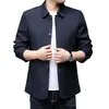 Dropshipping de jaquetas masculinas populares para homens de meia-idade, blusas masculinas estilo business casual e agasalhos para pais