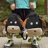 2025 Nova Mochila Infantil de Cachorro Desenho Animado Meninas Fofa Fofa Mochila Infantil Leve Pequena Bolsa Escolar Não