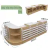 Supermercado Tienda de Conveniencia Exclusivo Mesa de Caja Registradora Gabinete para Cigarrillos Estante Combinación Tienda para Madres y Bebés Farmacia Esquina Pequeña Barra