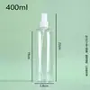 Botellas de Spray de Plástico Transparente para Mascotas al por Mayor en Stock con Cabezales de Spray Blancos, Botellas de Spray Pequeñas, Botellas de Spray para Dispensar, Botellas Vacías, Contenedores