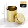 Bote de té de aleación de aluminio, recipiente portátil para viaje, hermético, tamaño pequeño, caja creativa para empaque de té, bote pequeño para té