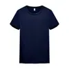 Comercio Exterior Transfronterizo Amazon Transpirable Unisex Secado Rápido Cuello Redondo Manga Corta Camiseta Ropa de Trabajo Logo Personalizado
