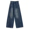 Jeans Retro Americanos de Pierna Ancha para Mujer 2026 Tendencia Nuevo Estilo Pierna Recta Pantalones Sueltos Muy Buen Ajuste