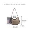 Moda Trendy Nueva Otoño e Invierno 2026 Bolso de Hombro Bolso de Mano con Diseño de Nicho Retro Europeo y Americano Bolso de Viaje para Mujer