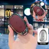 Adecuado para Changan Qiyuan A05/A06/A07 juego de llaves Q 05 125MAX control remoto carcasa metálica hebilla de cuero hombres