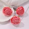 Borda Grelhada Cabeça de Rosa Carro de Casamento Layout Salão de Casamento Parede de Flores Flor Artificial Decoração Caixa de Presente Dia dos Namorados Flor Falsa Flor de Seda
