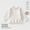 Moletom para Bebê Estilo Primavera e Outono Estilo Princesa Fofa Top para Bebê Manga Longa Pulôver Roupas Infantis Roupas Infantis Anyang