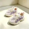 Zapatillas deportivas de doble malla talla 32-37 para niñas, zapatillas de suela fina, zapatillas clásicas tipo dad shoes, zapatillas para niños de suela ultraligera, zapatillas dad shoes