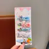 Pinza para el Cabello de Dibujos Animados para Niños Conejo Policía Pinza Lateral Flequillo Pasador de Pelo Linda Niña Accesorio para el Cabello de Bebé Pinza para el Cabello
