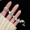 Pulsera de Hombre de Jengibre Oso para Mujer, Estilo Vintage, Linda Joyería para el Día a Día, Estilo Dulce Fresco de Estudiante, Joyería de Moda Popular en Internet