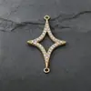 Pendente Versátil de Cobre com Zircônia Microincrustada para Mulheres Tendência Influenciador Moda ao Vivo Acessórios Versáteis DIY Fonte de Fábrica Joias Atacado