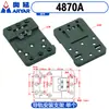 Placa de Montaje de Componentes Eléctricos para Riel DIN de 35 mm Hebilla Piezas de Fuerte Capacidad de Carga Fabricante G-01