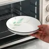 Platos de 7/8 pulgadas, 10 Piezas, Plato para Servir para Uso Doméstico, Nuevo Estilo 2025, Plato de Cena de Cerámica, Plato para Cocinar Atractivo, Plato Hondo