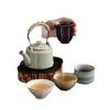 Guochao Cinco Hornos Famosos de la Ciudad Prohibida, Tetera, Tazas de Té de Regalo, Juego de Té de Alta Calidad, Regalos de Acompañamiento para los Profesores Extranjeros de la Empresa