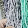 Cuentas de cristal para pastel redondas de 4 mm, obleas, doble vidrio plano, accesorios para joyería hechos a mano, aretes, collar, pasador, diadema DIY