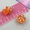 9 Tipos de Resina Luminosa Colorida con Purpurina Fina Colgantes de Hongo 3D Accesorios para Colgante de Pulsera Collar Llavero DIY