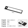 Tira de Luz LED Ultrafina Inteligente con Sensor de Cuerpo Humano Tira LED Autoadhesiva Recargable para Gabinete, Armario, Vinoteca Tira de Luz Autoadhesiva
