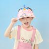 Sombrero protector solar para niños, sombrero para el sol para niñas, sombrero para el sol de verano con protección UV para niños, sombrero para el sol con parte superior vacía para bebés