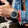 Reloj de Cuarzo Ofns Más Vendido en Temu con Esfera Digital Grande, Reloj Casual de Negocios para Hombre, Resistente al Agua con Escala Tridimensional, Disponible para Dropshipping