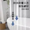 Cortina de Chuveiro Transparente de PEVA Magnética Sem Furos, Impermeável, à Prova de Mofo, Espessa, para Separação Seca e Úmida do Banheiro, com Haste Telescópica