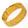 Pulseira Magnética Europeia Mais Vendida de Cobre Vermelho Antigo com Textura de Linha Moda Retrô Pulseira Totalmente Magnética Em Estoque Atacado