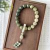 Transmisión en Vivo Popular Pulsera de Bodhi de Dunhuang Cuentas Redondas Grandes Cuentas de Buda de Mano Estilo Étnico Hombres y Mujeres Pulseras de Juego Venta al por Mayor