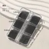 Mini Contas de Aço Decorações para Nail Art Estilo Japonês Dourado e Prata Ouro Rosa Preto Fosco Tamanhos Mistos Contas de Aço Metálicas Atacado