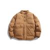 Chaqueta acolchada de algodón con cuadros de rombos retro estilo americano de UNDREST, básica, para hombre y mujer, para parejas, MA36