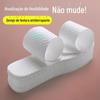 Palmilha Descartável de Celulose de Madeira Higiênica e Conveniente Absorvente de Suor Respirável Cortável Masculina e Feminina Palmilha Antiodor para Usar com os Pés Descalços